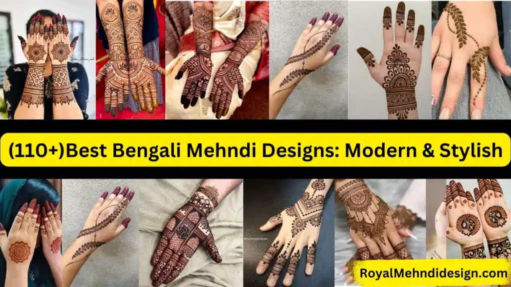 bengali mehndi design