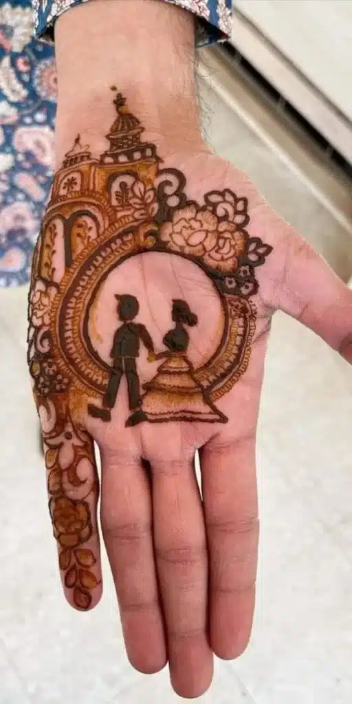 mehndi dress for groom stylish