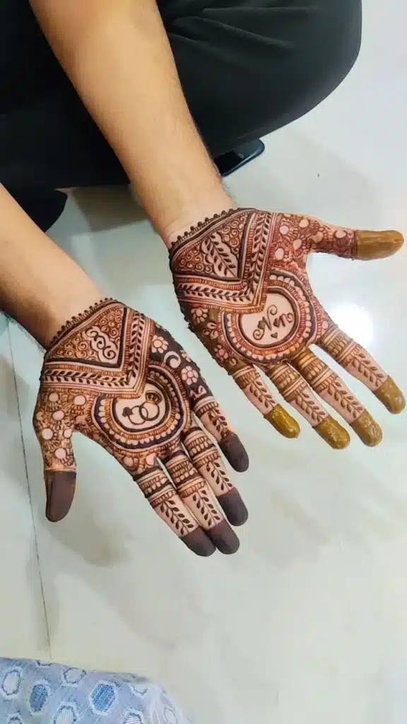 mehndi designs for groom hand