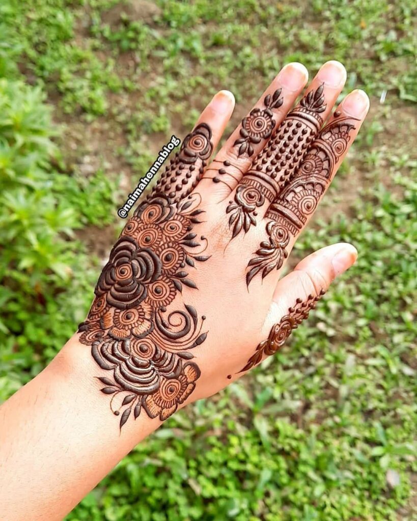 best arabic mehndi designs for full hands