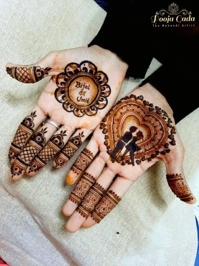 royal groom mehndi design