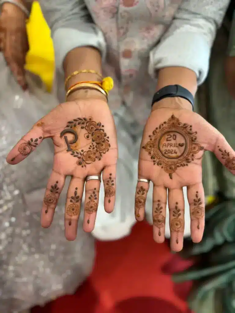 groom mehndi design