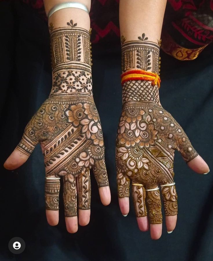 bridal mehndi designs for full hands images