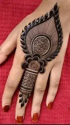 Ring Finger Mehndi Tattoo Designs