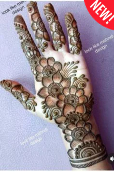 classy Stylish Modern Royal Front Hand Mehndi Designs