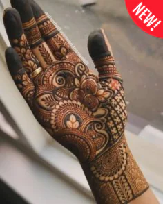 Royal Front Hand Mehndi Designs