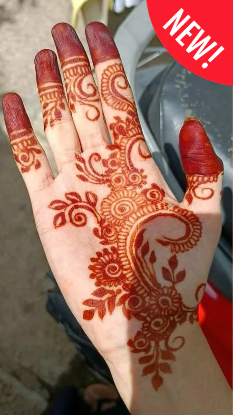 Stylish Modern Royal Front Hand Mehndi Designs