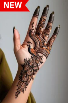 Simple and chic Stylish Modern Royal Front Hand Mehndi