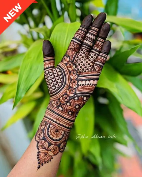 Modern Royal Front Hand Mehndi Designs