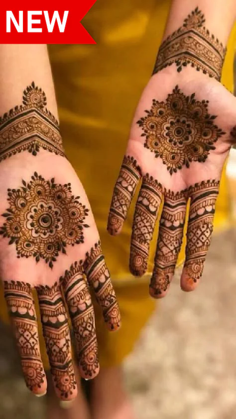 Trendy Modern Royal Front Hand Mehndi Designs Arabic