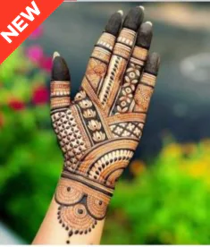 Modern Royal Front Hand Mehndi Designs Arabic style