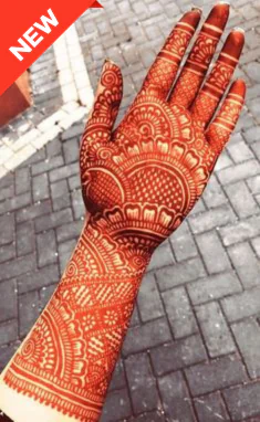 Modern Royal Front Hand Mehndi Designs Arabic
