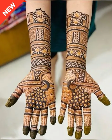 Modern Royal Front Hand Mehndi Designs