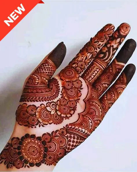 Royal Front Hand Mehndi Designs