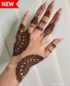 Classy Modern Royal Front Hand Mehndi Designs