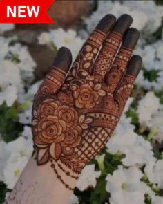 Detailed Modern Royal Full Hand Mehndi Designs with mandala