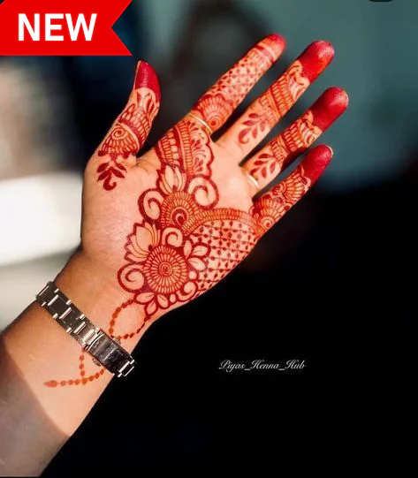 Delicate Modern Royal Full Hand Mehndi Designs