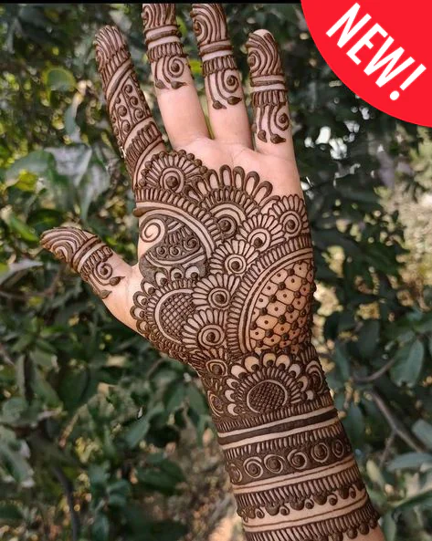 Stunning Modern Royal Full Hand Mehndi Designs