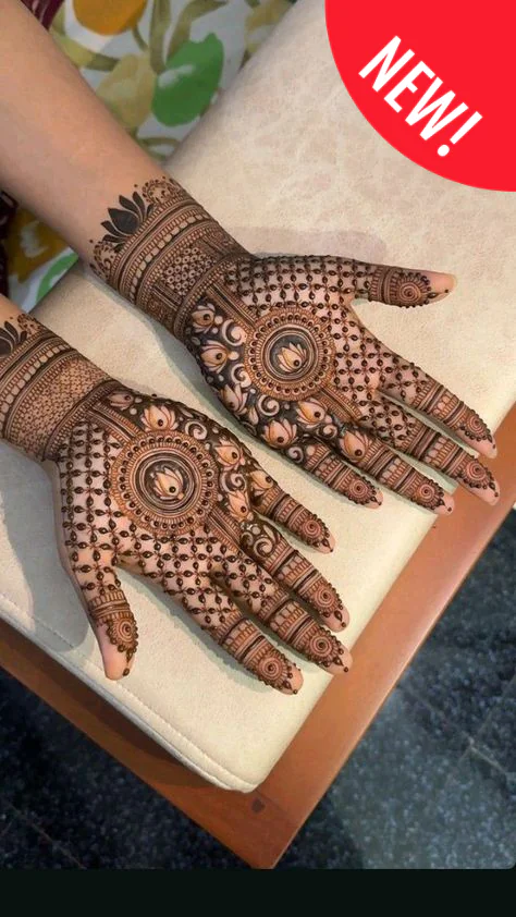 Modern Royal Front Hand Mehndi Designs