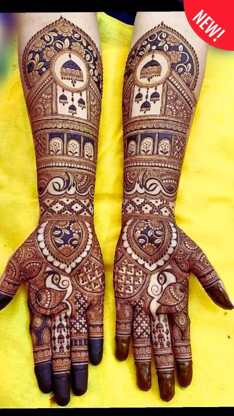 New Modern Royal Front Hand Mehndi Designs