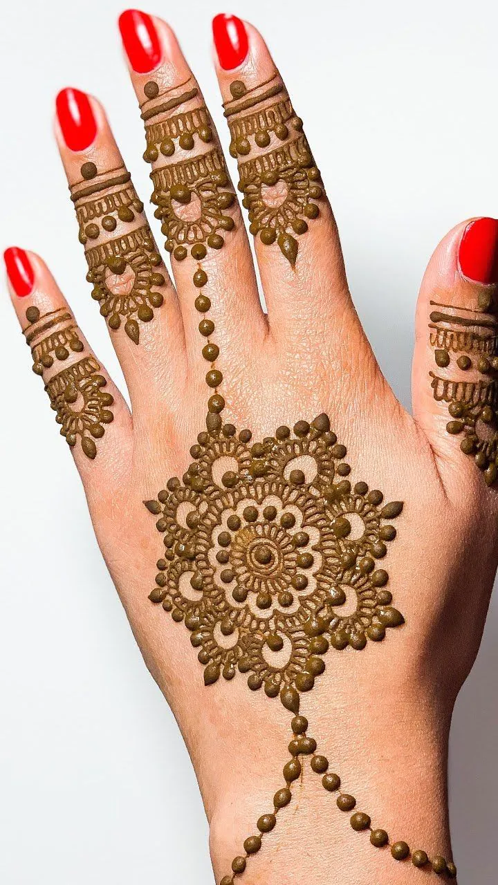 Cute and Easy Mehndi Designs for Kids with Fun Motifs
