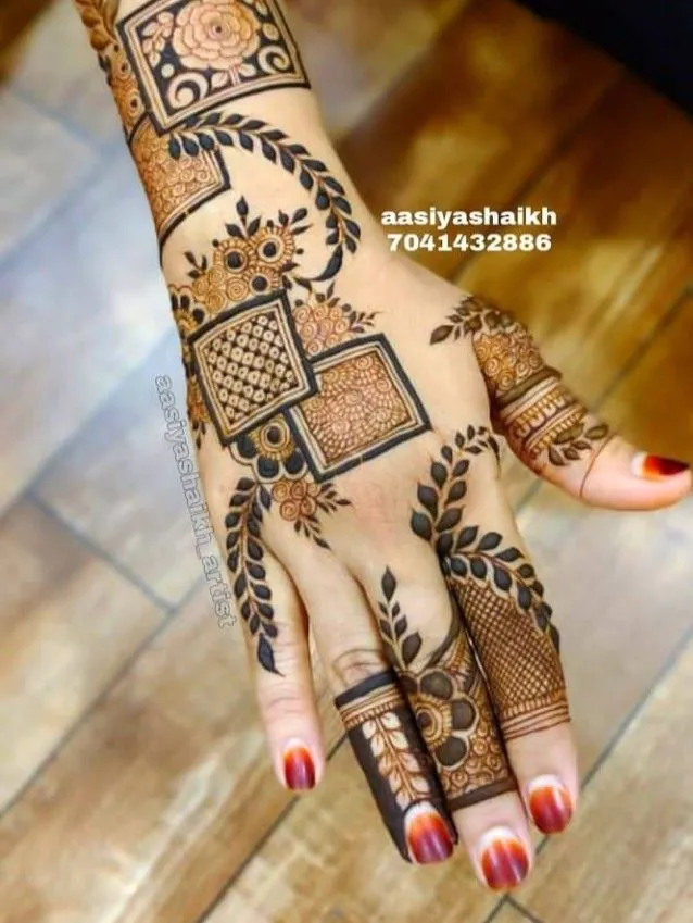 new arabic mehndi designs for full hand