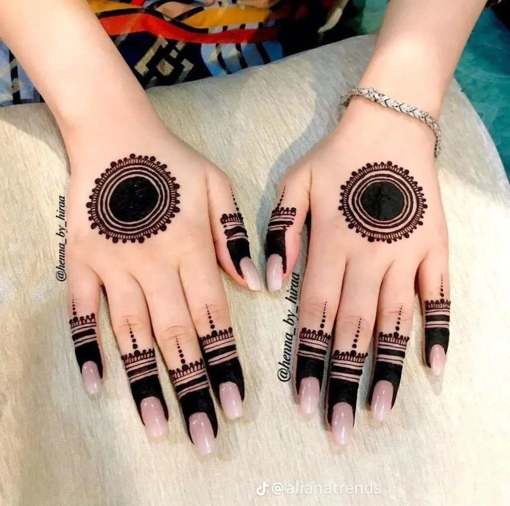 arabic mehndi design simple and beautiful