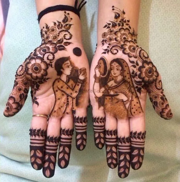 best mehndi designs for karwa chauth