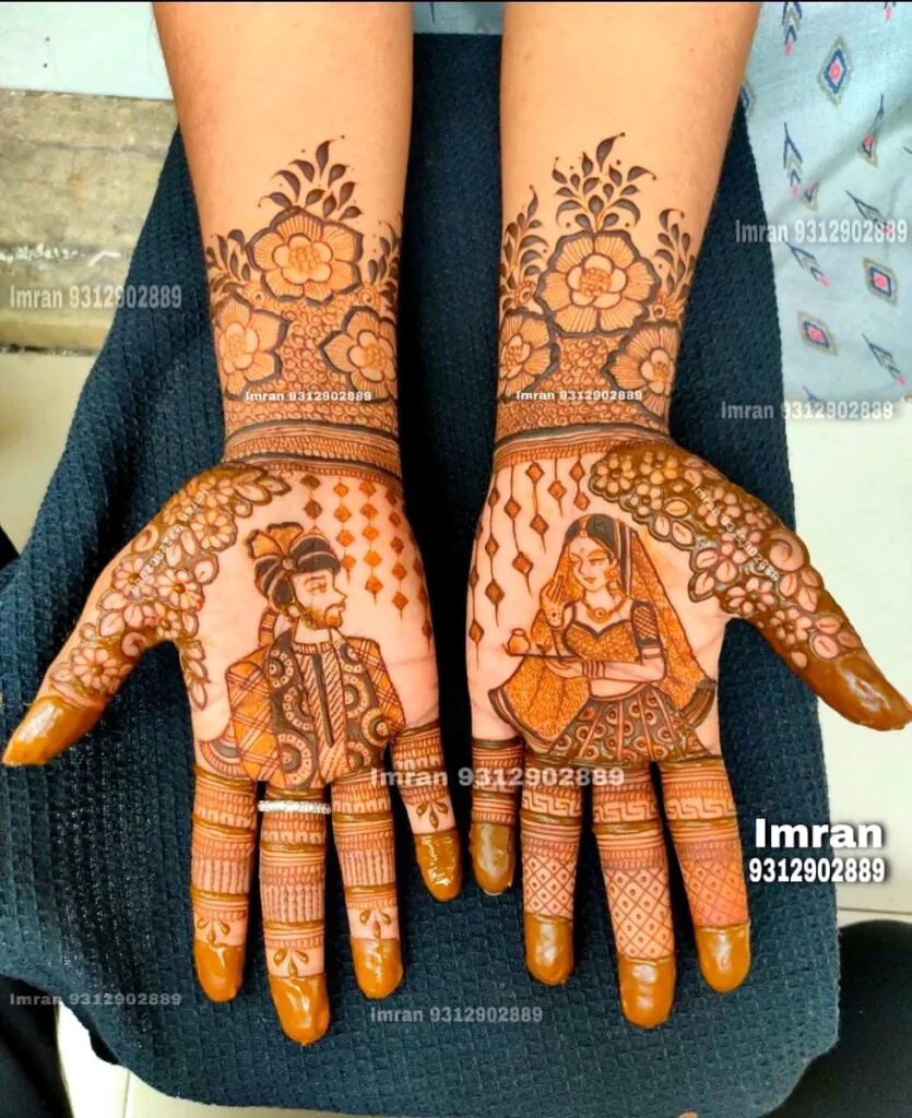 best mehndi design for karwa chauth