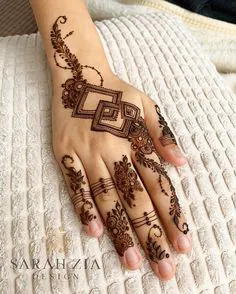 simple arabic bridal mehndi designs for full hands