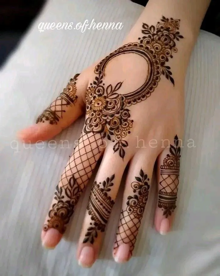 easy mehndi design simple and beautiful