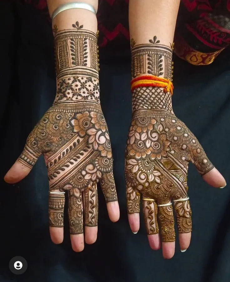 bridal mehndi designs for full hands images