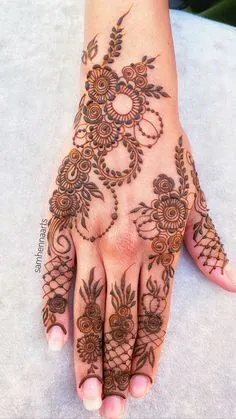 arabic mehndi designs for full hands images