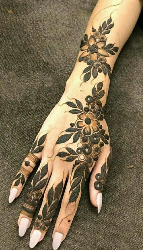 arabic bridal mehndi designs for full hand