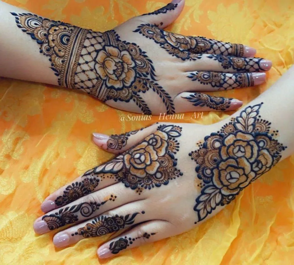 best arabic mehndi designs for full hand