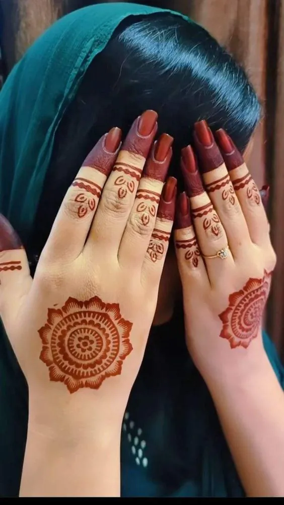 Beautiful Bengali Mehndi Design