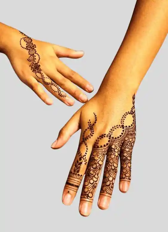Easy Bengali Mehndi Designs